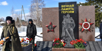 В Щельяюре торжественно открыли новый памятник жителям поселка речников, погибшим на фронтах Великой Отечественной. - Ижемский район